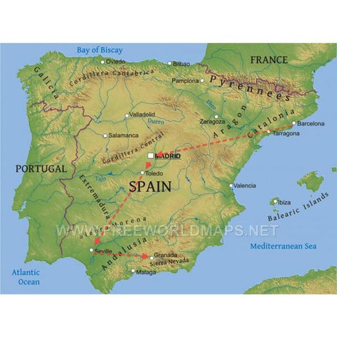 Spain Trip Planner: Spain Trip, Letango Tours