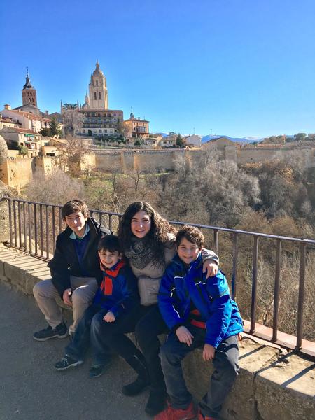 Spain Trip Planner: Kids at Segovia hilltown