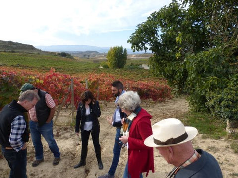 Exploring soil in Rioja
