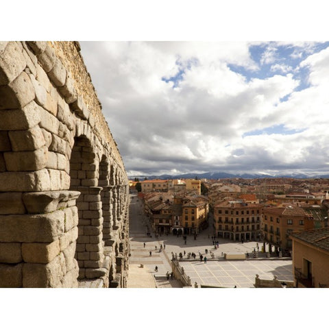 Roman 200o year old acqueduct of Segovia