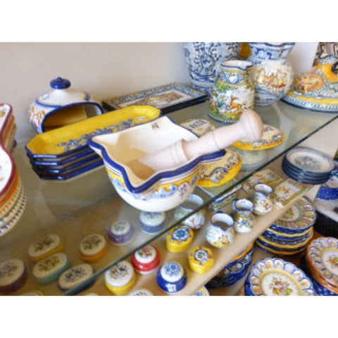 Hand made ceramics from different regions in Spain